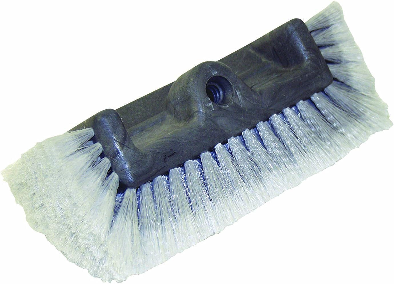 93111 Car Quad 10" Brush Head, Gray, Pole/Rod Not Included